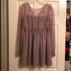 Lavender free people dress